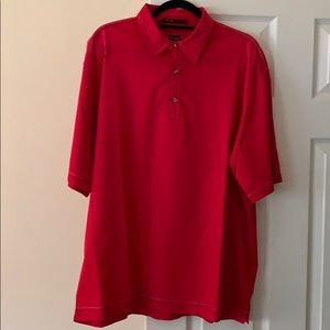 Nike red polo. Size large. Fit dry. So lightweight